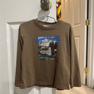 Bonpoint Explorer Boy Long-Sleeve Shirt